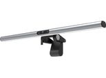 4Smarts 2In1 Lightbar Pro Monitorlampe Mit Fullhd Webcam, Silber (456486)