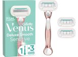 Gillette Venus Deluxe Smooth Sensitive Rosegold Hlavice 3 Ks