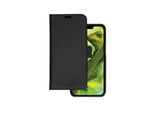 DBRAMANTE1928, Custodia Per Iphone 14 Plus Folio 2 In 1 Modello Lynge In Pelle Con Portacarte, Nera