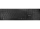 Cherry Kw 9100 Slim - Tastiera - Senza Fili - 2,4 Ghz, Bluetooth 4.0 - Qwertz - Tedesco - Interruttore A Chiave: Cherry Sx - Sh
