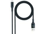 Cavo Usb 2.0 Lightning Nanocable 10.10.0401-COBK/ Usb Maschio - Lightning Maschio/ 1M/Nero