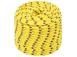 Vidaxl Corda Da Barca Gialla 14 Mm 100 M Polipropilene