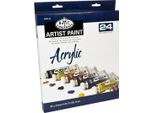 Royal & Langnickel Set Di Colori Acrilici Essenziali, 24 X 21 Ml