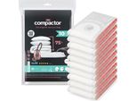 Set Di 10 Sacchetti Per Il Sottovuoto Compactor Bag Aspispace M 70 Litri, 55 × 90 Cm
