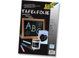 Folia 390490 Tafelfolie - 23 X 33 Cm, Selbstklebend, Schwarz