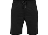 Urban Classics - Pantaloncini Da Bagno In Twill Elasticizzato Nero - S