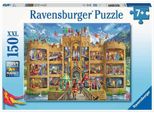 Ravensburger 12919 Ravensburger Xxl Blick In Die Ritterburg Puzzle 150 Teile