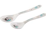 Canpol Babies Cucchiai In Melamina 2 Pezzi, Animali Esotici - Grigio