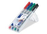 Staedtler Penna A Foglio Lumocolor M Nonperm 4 Pz