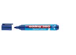 Edding 4-380003 380 Pennarello Per Lavagna A Fogli Mobili - Ricaricabile, Circa 1,5 - 3 Mm, Blu