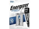 Energizer 635236 Energizer Ultimate Lithium 9V Block 1 Blister
