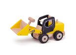 Tidlo Scavatrice In Legno Giallo