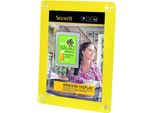 Securit PFW-A4-YE Cornice Per Poster Da Finestra Securit, Din A4, Giallo