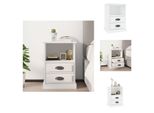 Vidaxl Comodino Bianco 43X36X60 Cm - Comodini