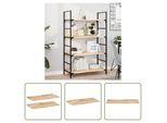 The Living Store Mensole Galleggianti 2 Pezzi 100X40X2 Cm In Legno Massiccio Di Acacia Non Trattato