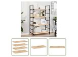 The Living Store Mensole Sospese 4 Pezzi 60X40X2 Cm In Legno Massiccio Di Acacia Non Trattato