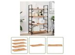 The Living Store Mensole Sospese 4 Pezzi 60X40X2 Cm In Legno Massiccio Di Acacia Trattato A Olio