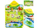 Tappeto Musicale Educativo Interattivo Con Suoni Di Animali Della Fattoria Per Giocattoli Musicali Per Bambini