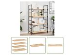 The Living Store Mensole Sospese 4 Pezzi 100X40X2 Cm In Legno Massiccio Di Acacia Non Trattato