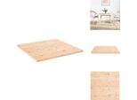 Vidaxl Piano Da Tavolo 80X80X2,5 Cm In Legno Massiccio Di Pino Quadrato - Piani Da Tavolo