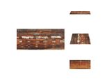 Vidaxl Piano Da Tavolo Rettangolare 60X140 Cm 15-16Mm In Legno Massello Di Recupero - Piani Da Tavolo