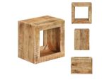 Vidaxl Sgabello 40X30X40 Cm In Legno Massiccio Di Mango - Tavolini