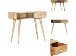 Vidaxl Tavolino 90X45X75 Cm In Legno Massello Di Mango - Tavolini