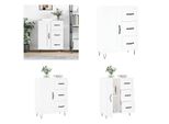 Vidaxl Credenza Bianca 69,5X34X90 Cm Materiale A Base Di Legno - Credenza - Credenza - Armadio - Mobile Laterale