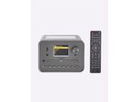 SOUNDMASTER Digitalradio (DAB+) Musikcenter, silber (silberfarben), Radios