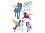 10X Herma 6667 Adesivi Magici Unicorni Diamante Glitterato