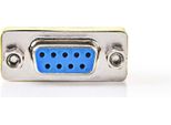 Adattatore Seriale | Adattatore | D-SUB 9-Pin Femmina | D-SUB 9-Pin Femmina | Nichelato | Metallo | Involucro