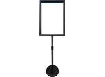 Europel 355048 Supporto Informativo Europel Economy + Cornice Per Poster, Din A3, Nero