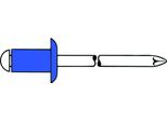 Gesipa Rivetti Ciechi Acciaio/Acciaio 3 X 12 500 Pz