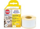 Avery Zweckform A1976411, Etichette In Rotolo, 25 X 54 Mm, 160 Etichette / 1 Rotolo, Bianco