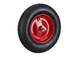 Relaxdays Relaxdays Ruota Carriola 4.80 4.00-8 - Pneumatico Con Asse - Ruota Di Scorta - Pneumatico Per Carriola