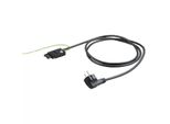 Cavo Per Apparecchi Bachmann CEE7/7, Collegamento A Terra GST18, Nero, 3 M
