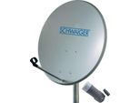Sistema Sat Schwaiger 60 Cm 1 Utente Singolo Lnb Grigio Chiaro