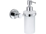 Tesa Loxx 40281-00000-00 Dosatore Di Sapone 200 Ml Cromo (Lucido), Bianco (Satinato) (40281-00000-00)