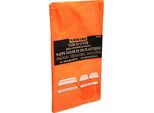 Amscan Tovaglia Di Plastica, Foderata, Confezione Da 6 SG16398 (137 X 274 Cm) (Arancione)