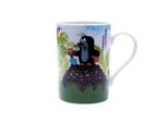 Thun 1794 Tazza Per Bambini Talpa E Prato, 330 Ml, Porcellana Ceca, Thun