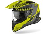 Casco Motocross Airoh Commander Boost, Giallo Opaco, S (55/56)