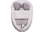 Ostia Belisima Con Piumone Per Bambino Ninky Sweet Baby Belisima Grigio