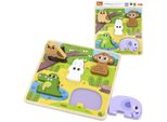 Viga Puzzle In Legno Animali Della Foresta Su Ordinazione