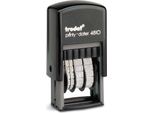 Trodat Datario Printy De Nero + Pad Nero 4810