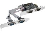 Inline® 76623C Scheda Di Interfaccia, 4X Seriale A 9 Pin, Pcie (Pci-Express)