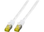 Efb MK7001.7,5W Efb RJ45 Patchkabel S/Ftp,Cat.6A,Lszh,Cat.7 Rohk.,7,5M,Weiß