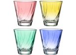 Leonardo Twist Set Di Bicchieri Da Whisky 4 Pezzi