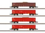 MäRklin 82542 Z Set Di 4 Carri Laterali Alti Db Ag Treno Di Rottamazione