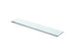 Vidaxl Ripiani 2 Pz. Vetro Trasparente 70X12 Cm