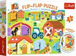 Flip-Flap - Puzzle - Nella Fattoria - 36 Pezzi